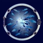 картина сваровски - подводный мир